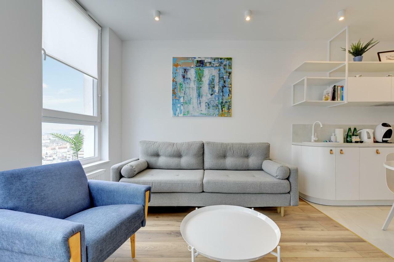 Platinium Top Floor City View Danzica Esterno foto